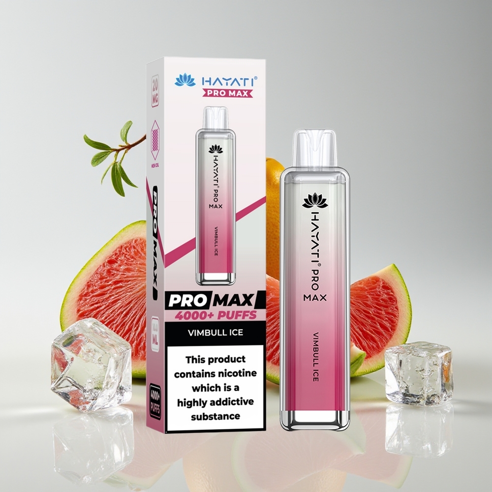 Hayati Pro Max 4000 Hisap Vimbull Ais Disposable Vape