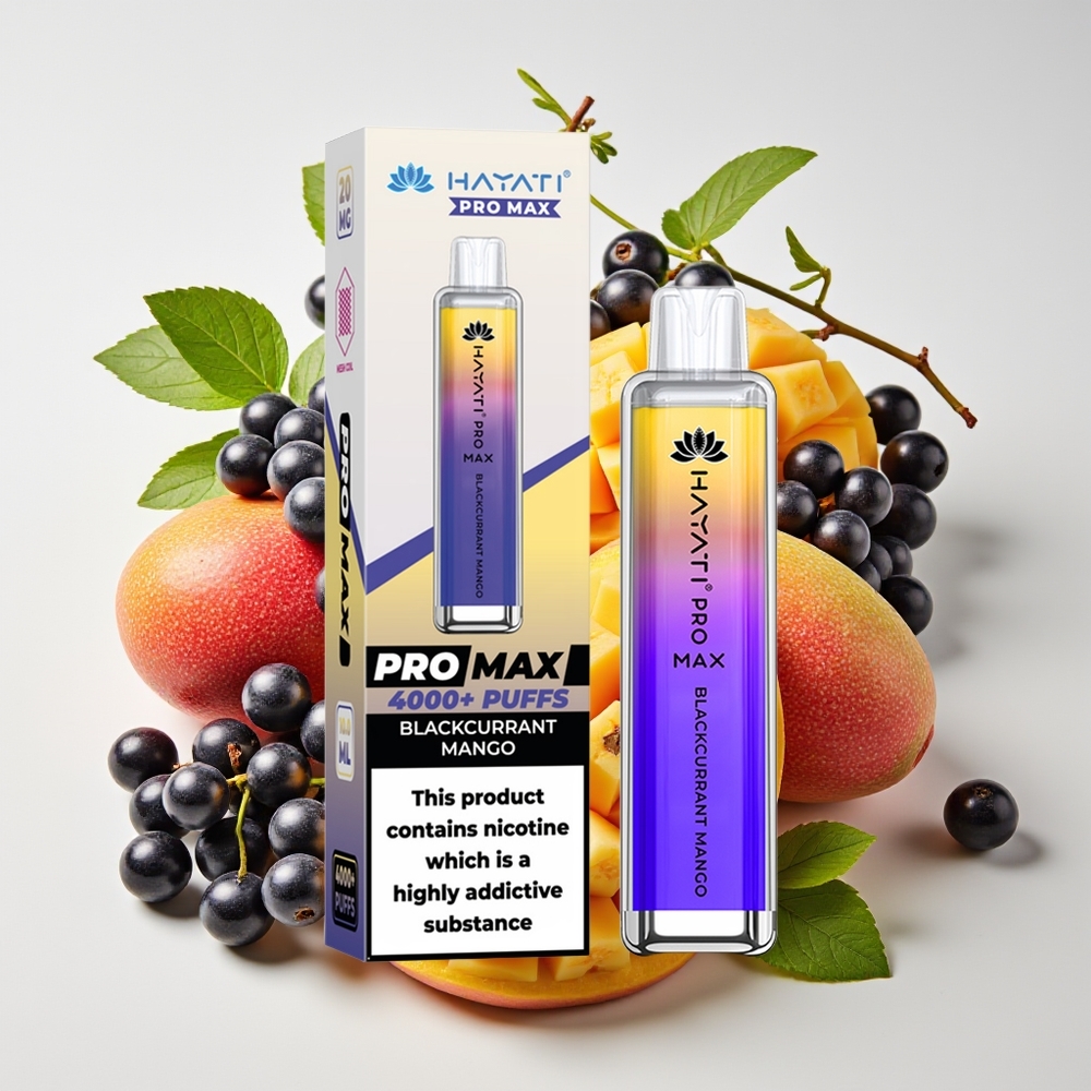 Hayati Pro Max 4000 Hisapan Vape Disposable Jambu Mangga