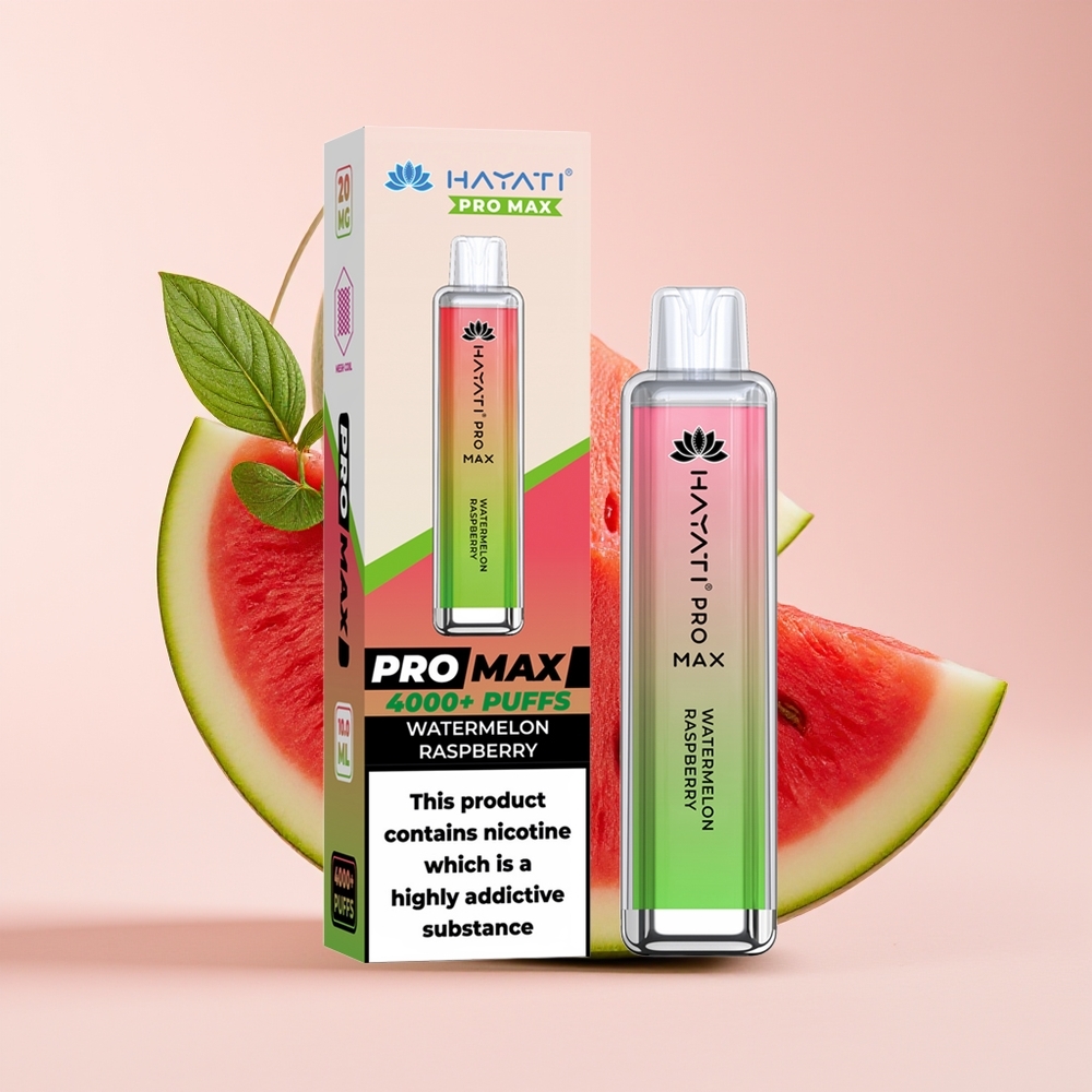 Hayati Pro Max 4000 Puff Tembikai Rasberi Vape Disposable