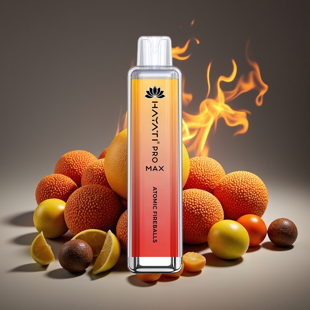 Hayati Pro Max 4000 Puff Vape Bola Api Atom