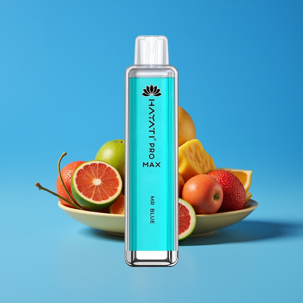 Hayati Pro Max 4000 Puff Vape Boleh Dicas Enam Biru