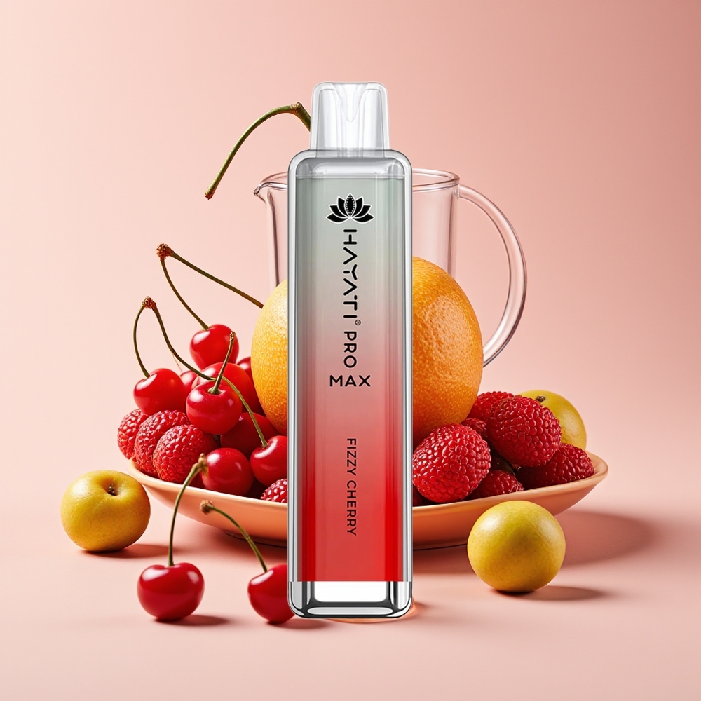 Hayati Pro Max 4000 Puff Vape Disposable Ceri Fiz