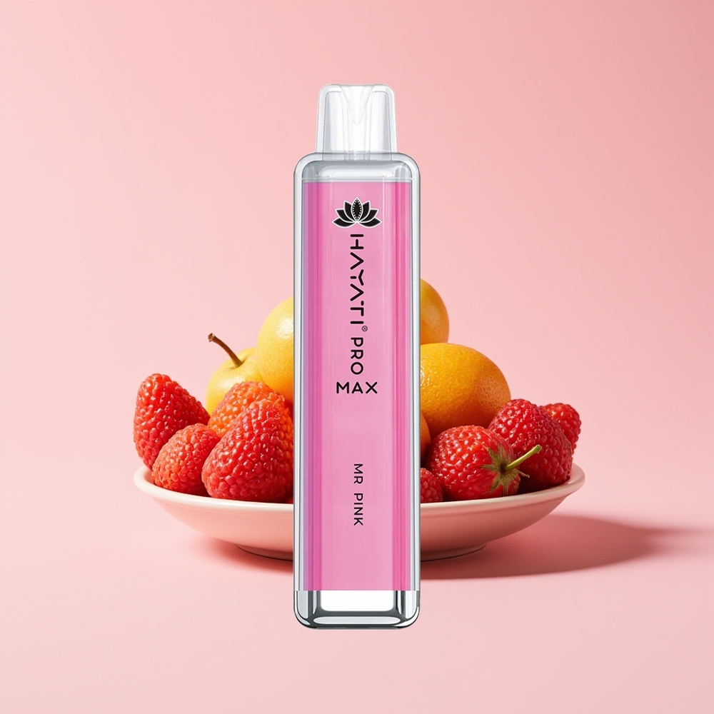 Hayati Pro Max 4000 Puff Vape Disposable Mr Merah Jambu 1400mAh Dual Mesh 2ml/10ml TPD