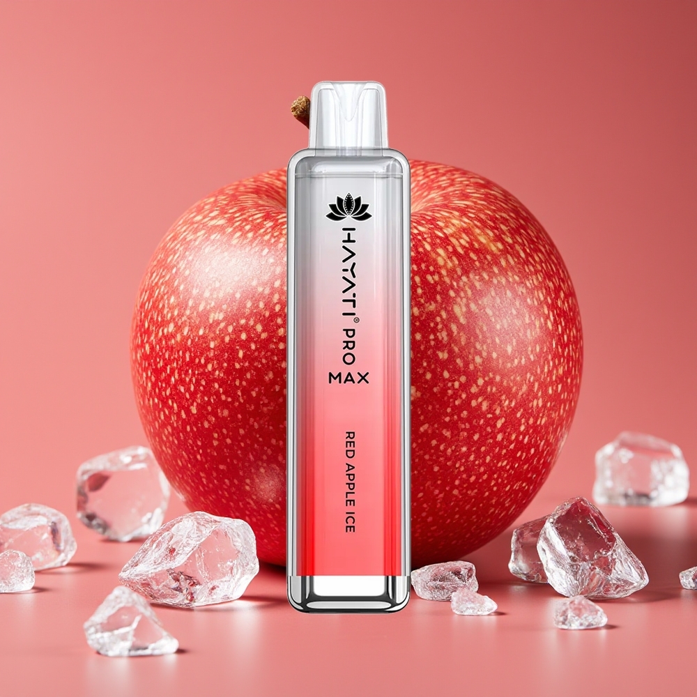 Hayati Pro Max 4000 Puff Vape Epal Merah Ais