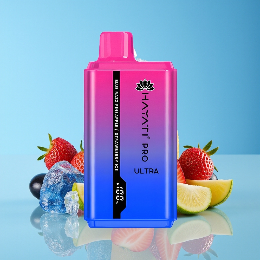 Hayati Pro Ultra 15000 Hisap Bluberi Nenas Strawberry Ais