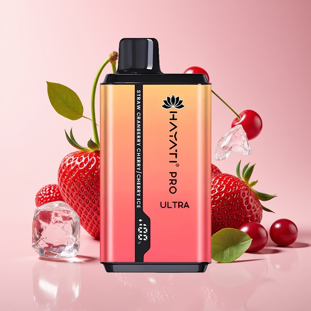 Hayati Pro Ultra 15000 Hisap Strawberry Cranberry Cherry Ais