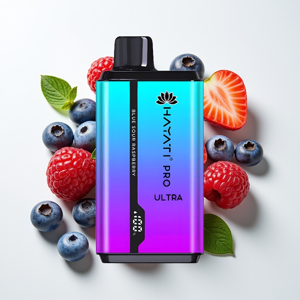 Hayati Pro Ultra 15000 Puff 2 12ml Bluberi Straw’ Mentol Bluberi Raspberi Mentol