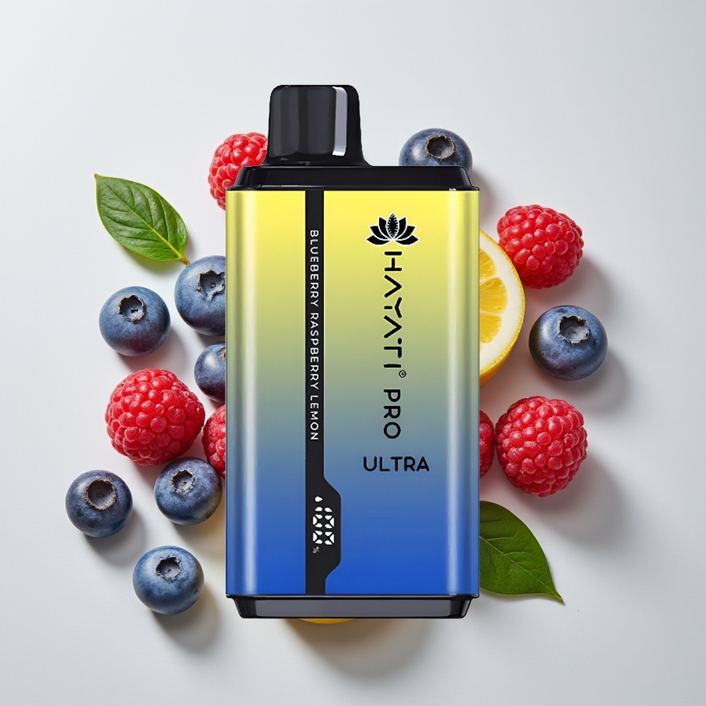 Hayati Pro Ultra 15000 Puff Bluberi Raspberi Limau