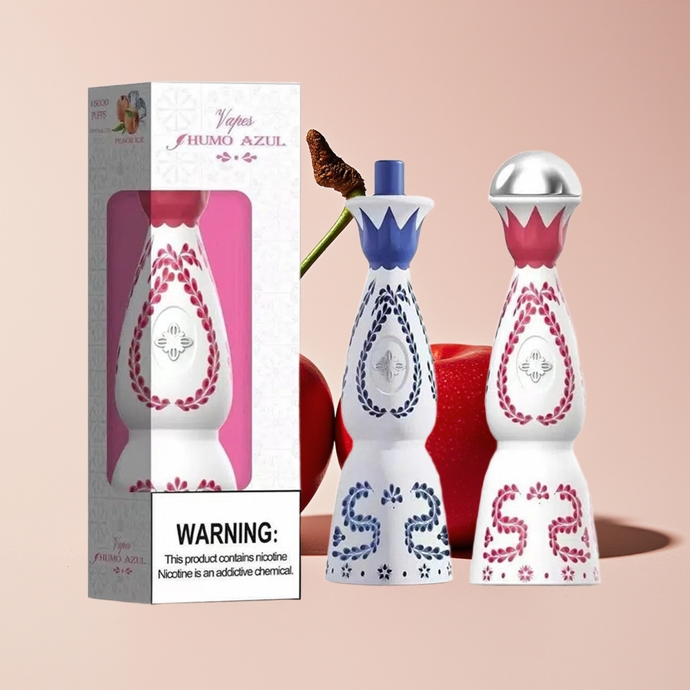 HUMO Azul 15000 Hisap Ceri California 20mL 5% Nikotin 500mAh USB-C