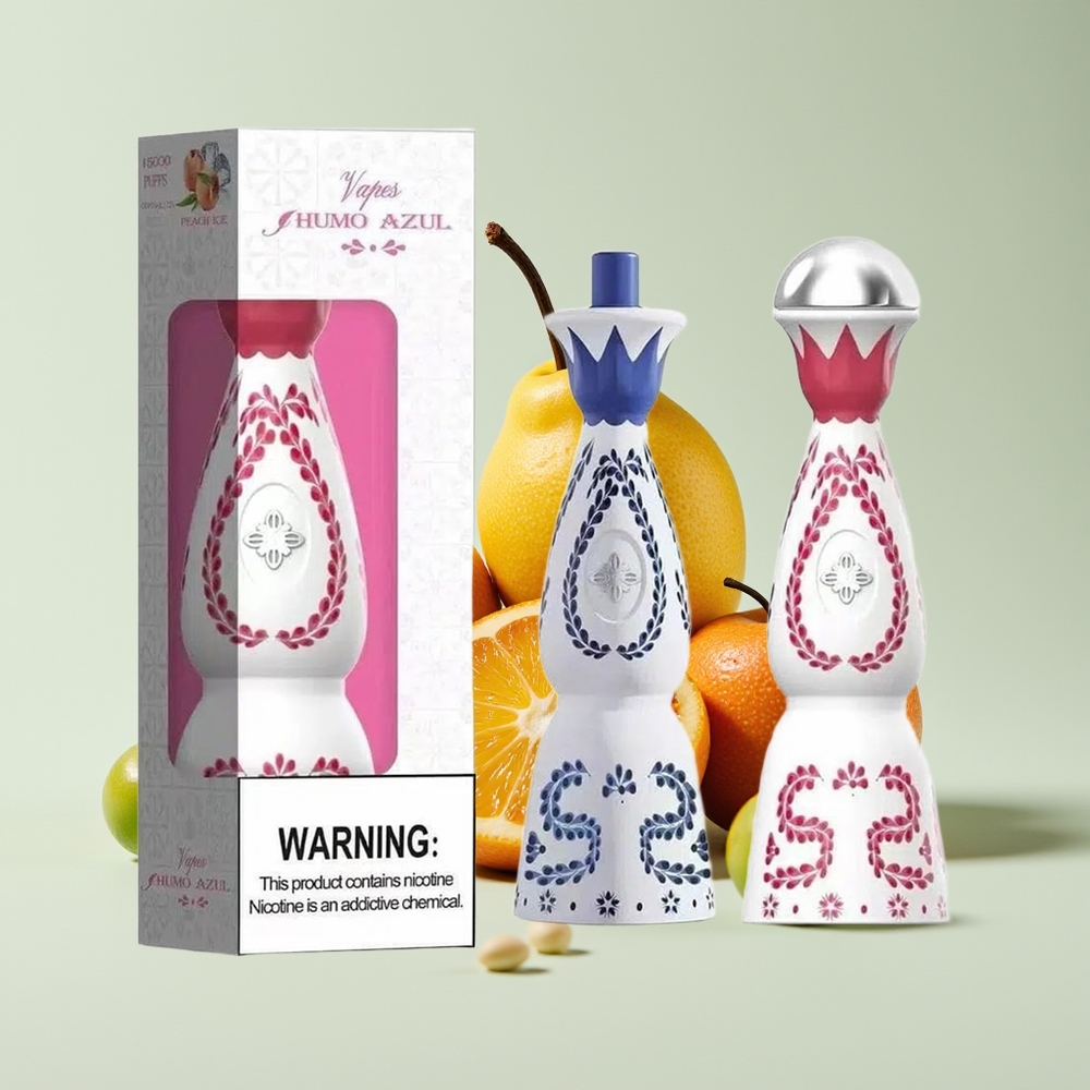 HUMO Azul 15000 Hisap Vape Pudina Beruang 20mL 5% Nikotin 500mAh