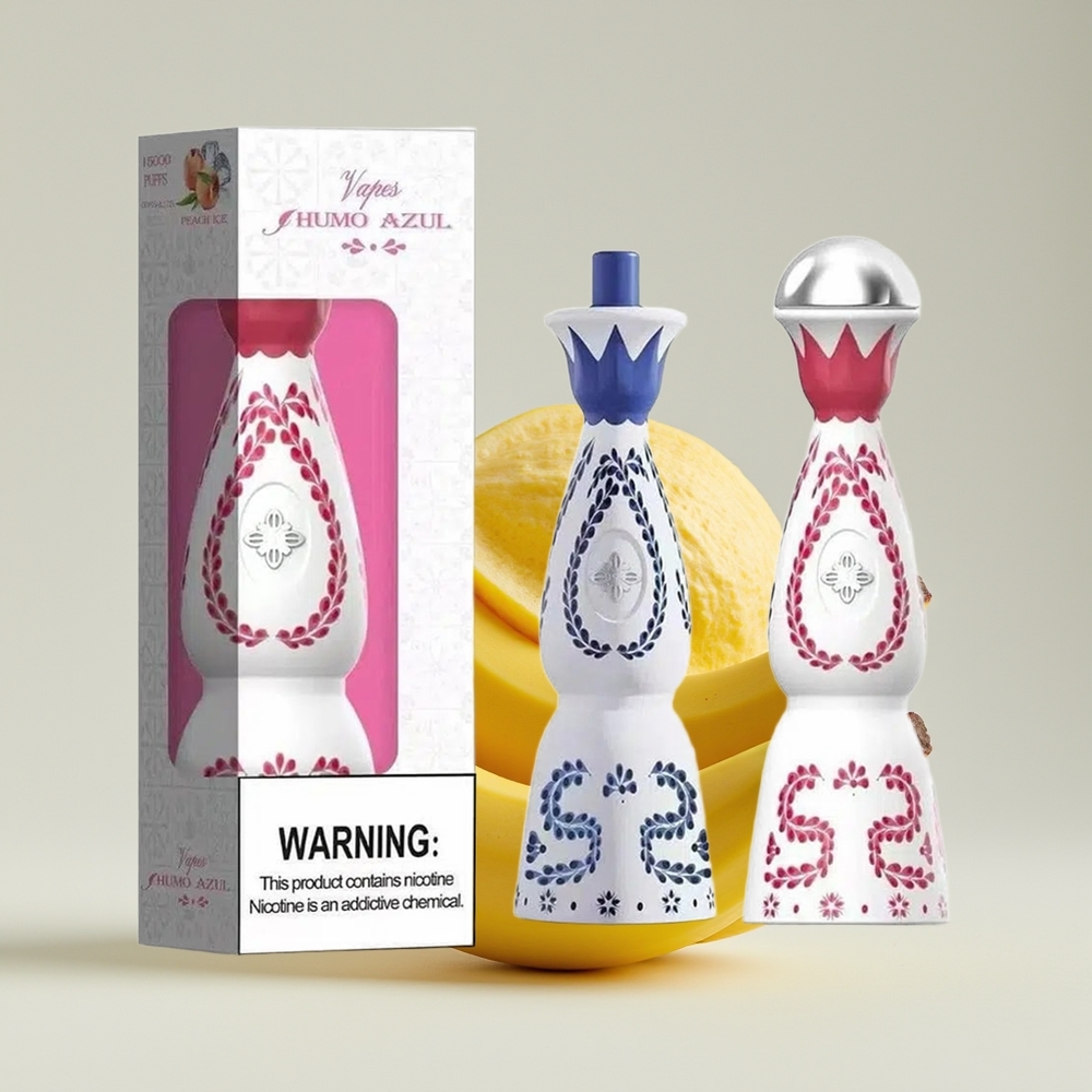HUMO Azul 15000 Puff Pisang 20mL 5% 500mAh USB-C 12W 1.0ohm Mesh