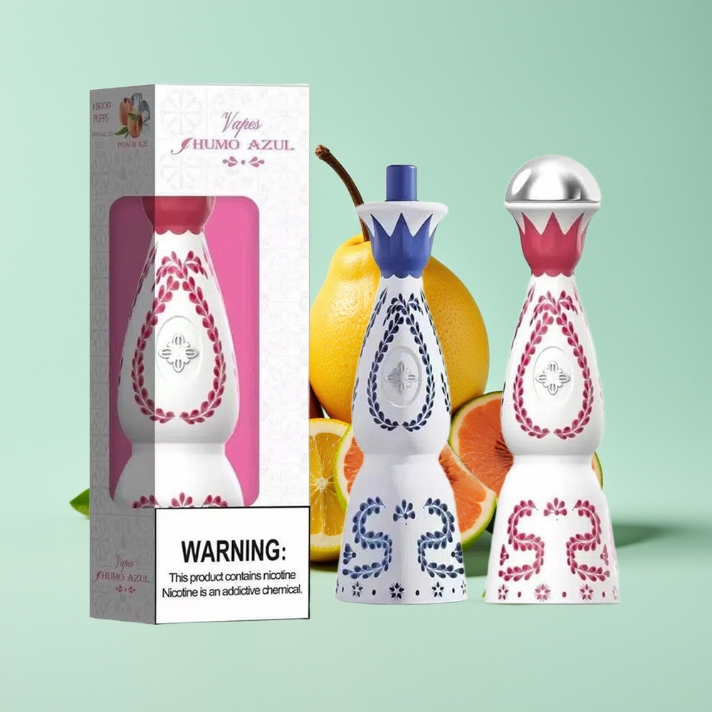HUMO Azul 15000 Puff USB-C 20mL 5% Nikotin Pelekat Sejuk