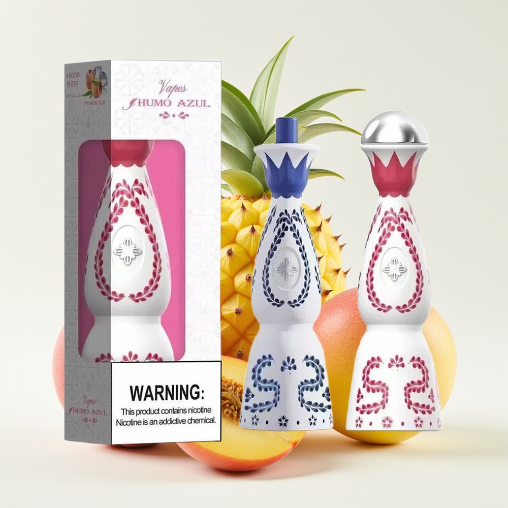 HUMO Azul 15000 Puff USB-C Rechargeable 20mL Mangga Nanas Peach