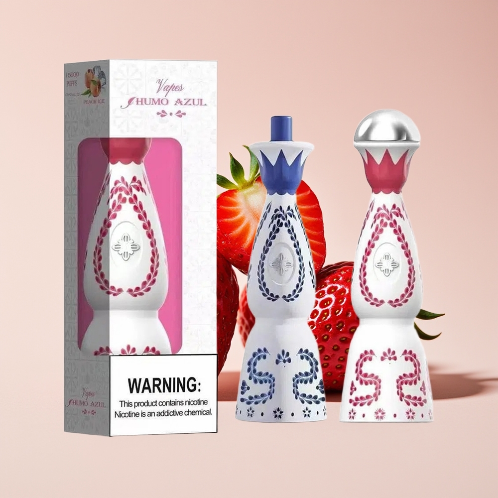 HUMO Azul 15000 Puff Vape Strawberry Bear 20mL 5% Nikotin 500mAh USB-C