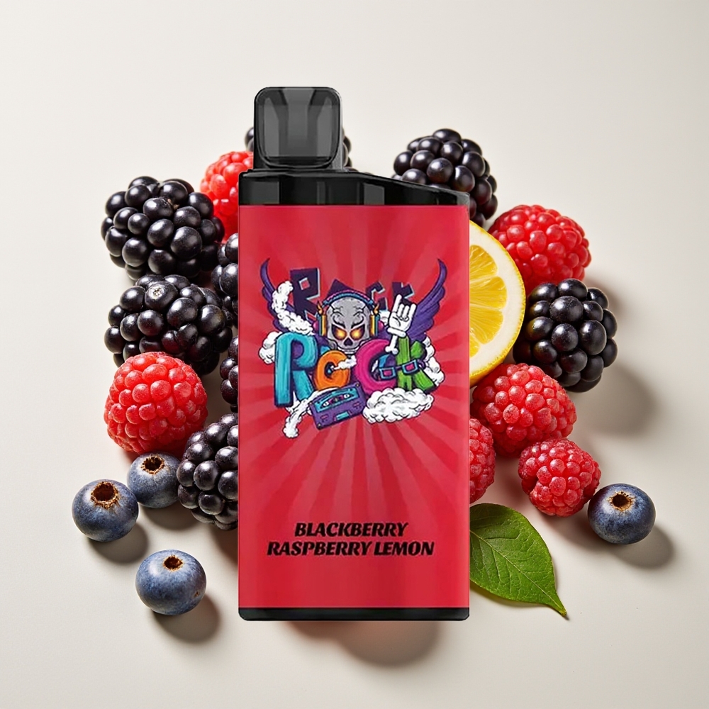 IGET Bar 3500 Puff Blackberry Raspberry Lemon 1.2 Ohm Mesh Coil 1400 mAh PC+ALU