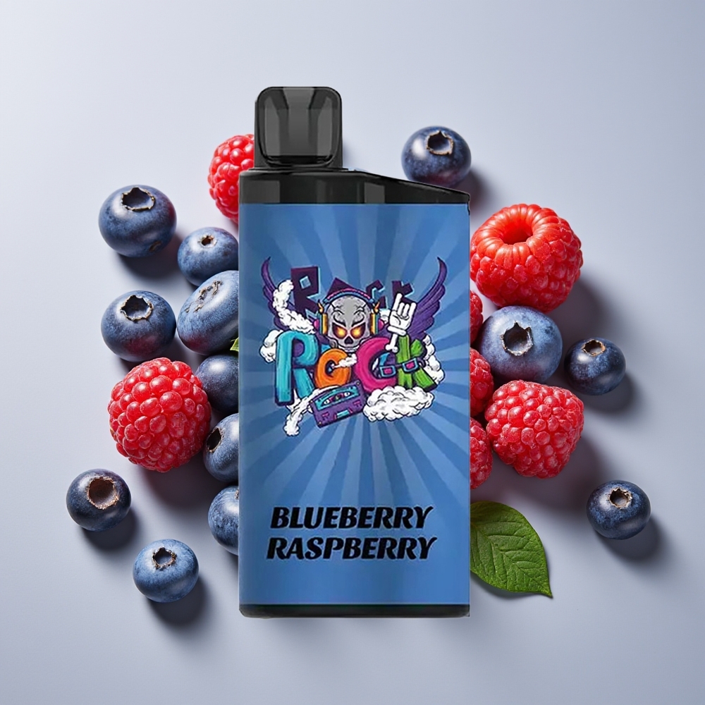 IGET Bar 3500 Puff Vape Disposable Bluberi Rasberi 1400mAh 1.2Ohm Mesh