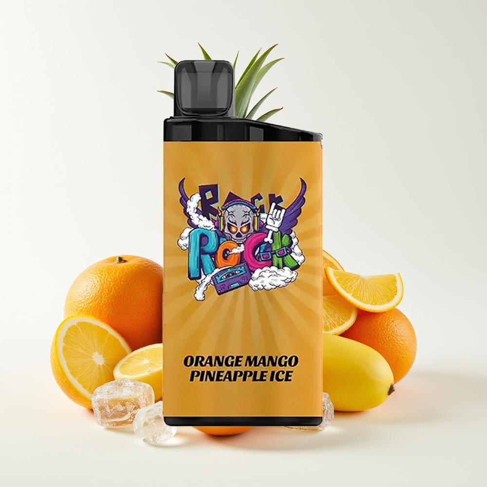 IGET Bar 3500 Puff Vape Oren Mangga Nanas Ais 1.2 Ohm Mesh 1400 mAh PC+ALU 78g