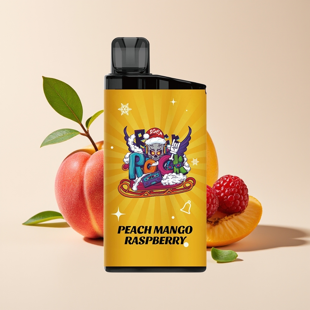 IGET Bar 3500 Puff Vape Picu Mangga Raspberry