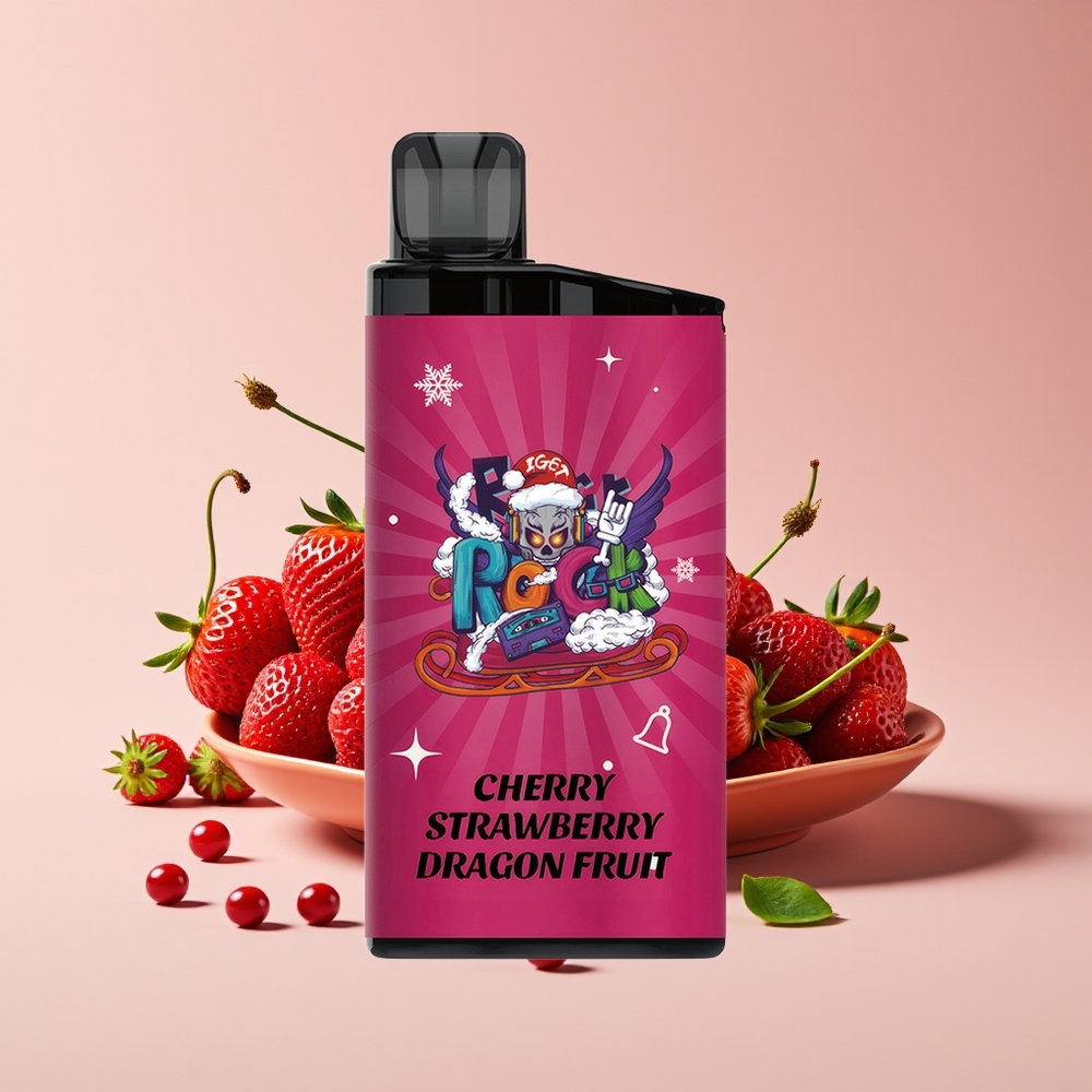 IGET Bar 3500 Sedutan Ceri Strawberry Buah Naga PC+ALU 1400mAh