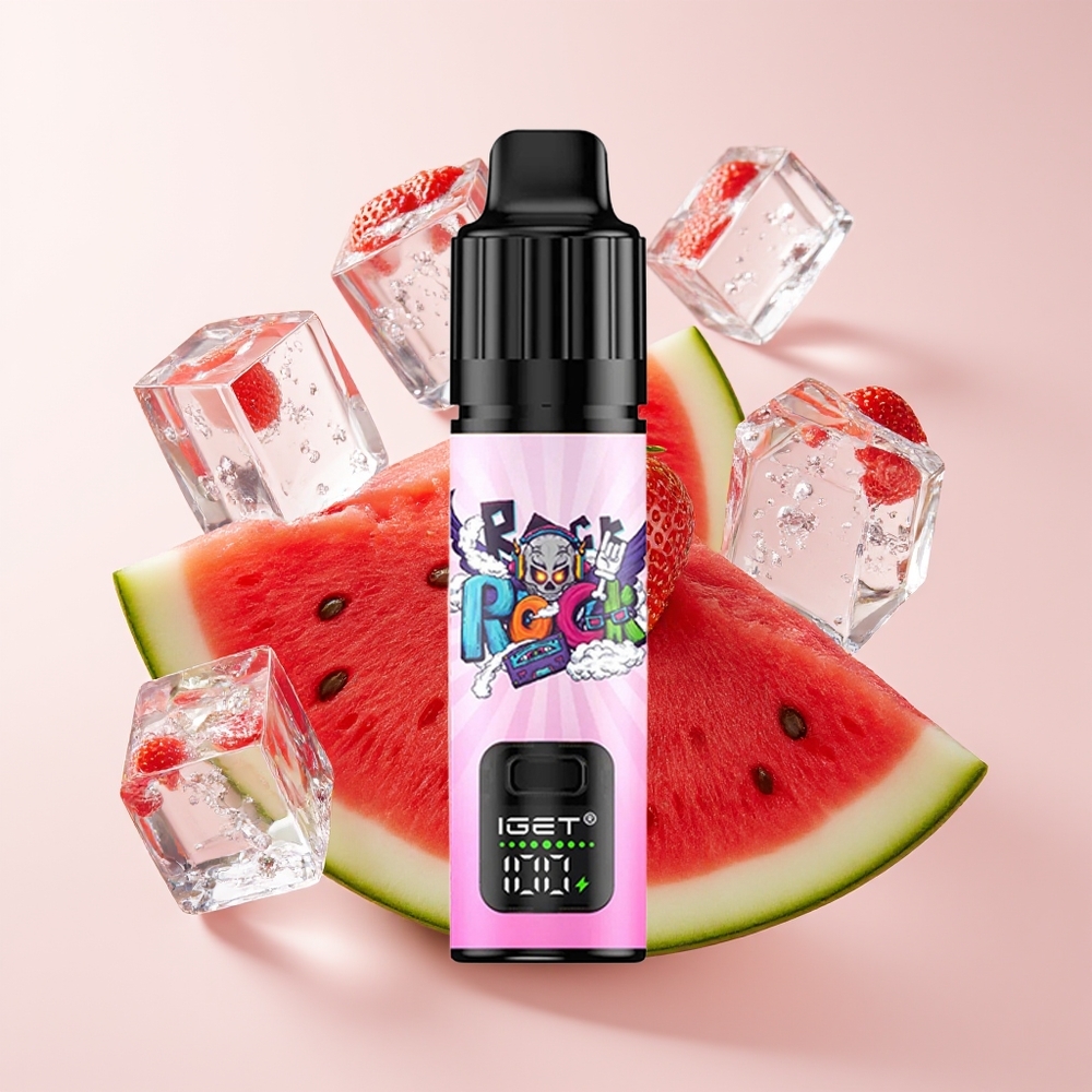 IGET BAR PLUS S3 POD 10000 Hisap Vape Pakai Buang Strawberry Tembikai Ais 5% Nikotin 18ml 1.0 Ohm 950mAh