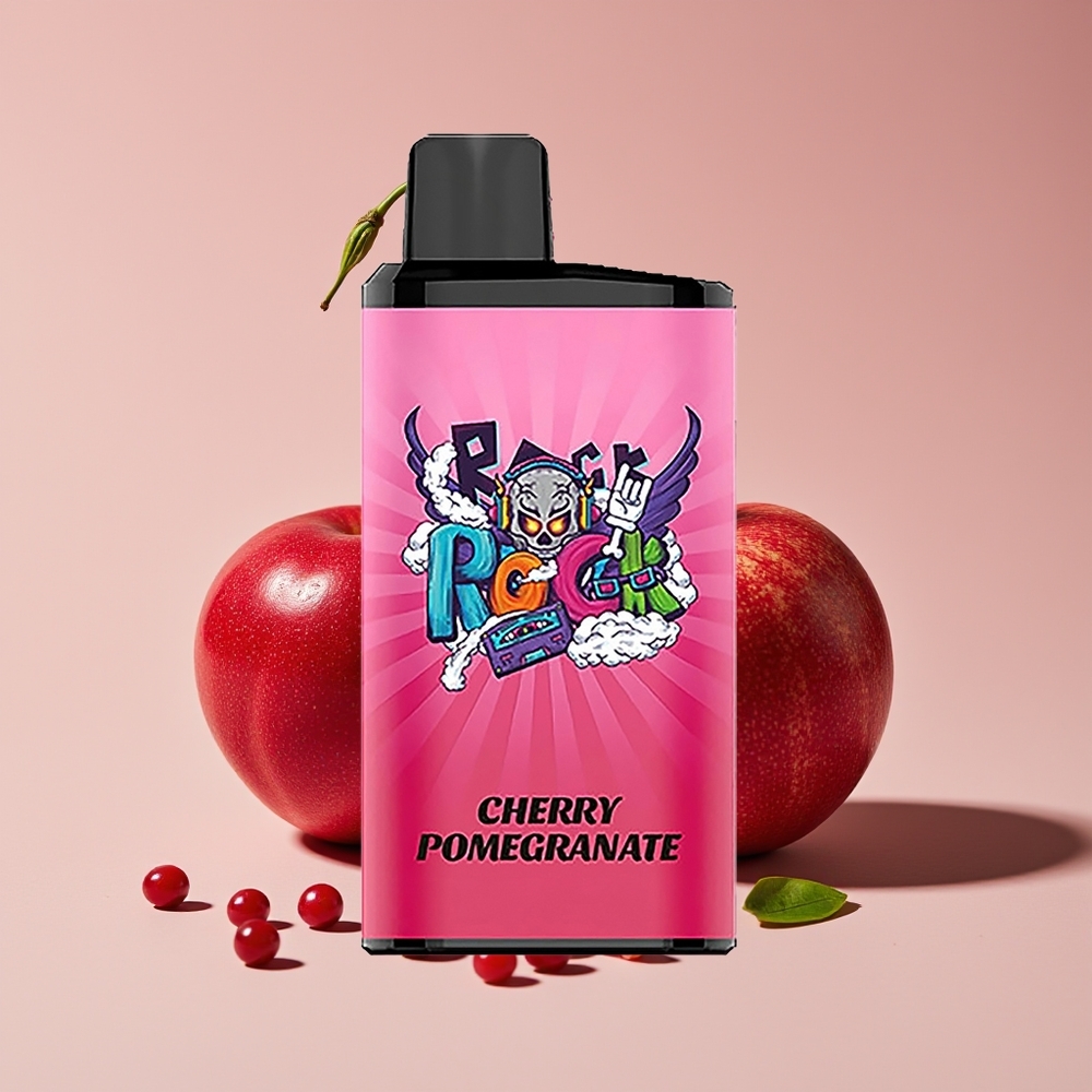 IGET Bar Pro 10000 Puff Ceri Delima 44.1x22.5x96.5 mm 2000 mAh 1.2 Ohm Mesh Coil PC+ALU 93 g