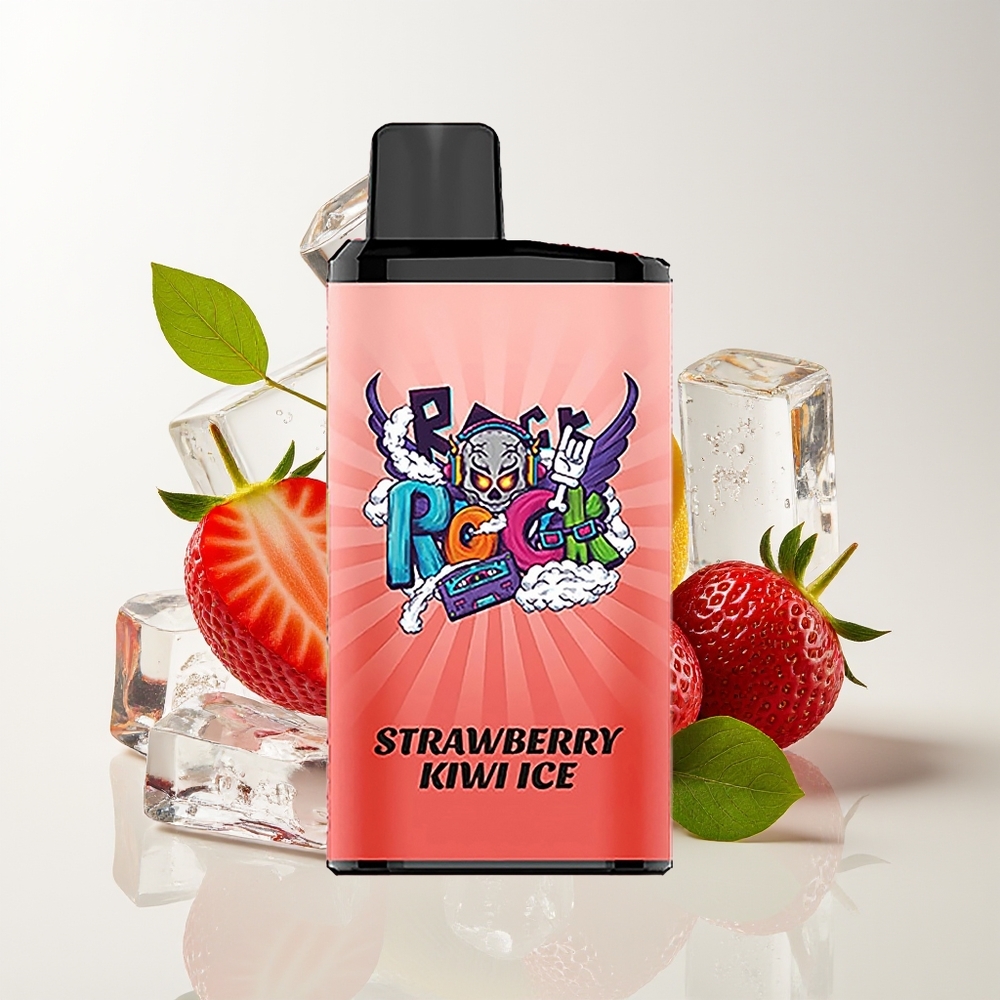 IGET Bar Pro 10000 Puff Strawberi Kiwi Ais 2000 mAh 1.2 Ohm Mesh Coil PC+ALU 93 g