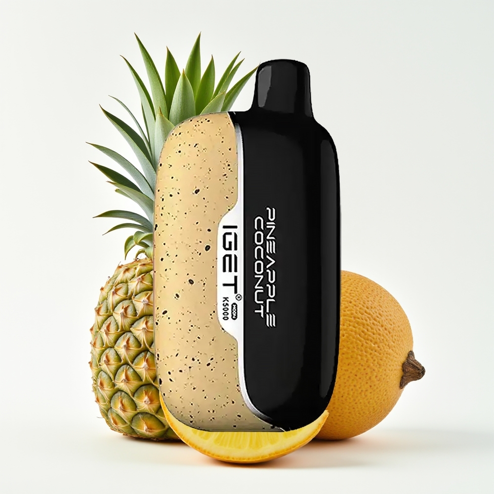 IGET Moon 5000 Puff PC 1.35 Ohm Nanas Kelapa