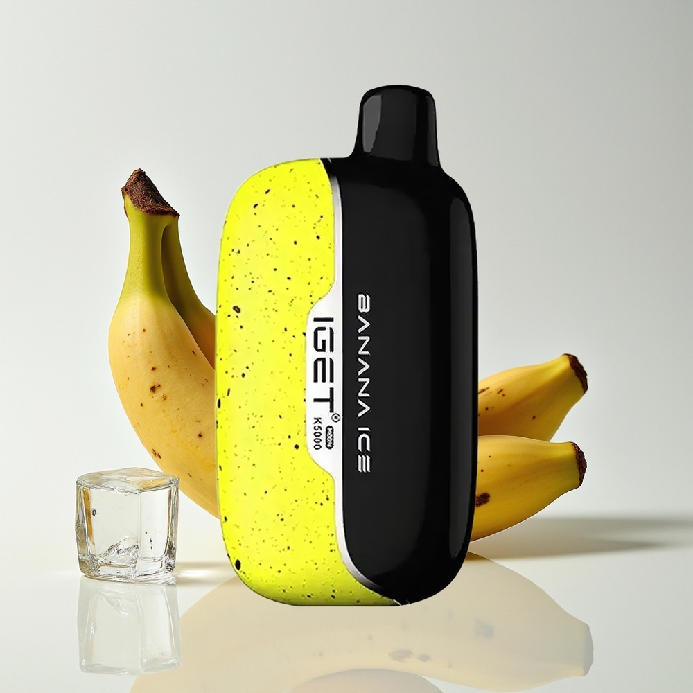 IGET Moon 5000 Puff PC 1.35 Ohm Pisang Ais Disposable Vape