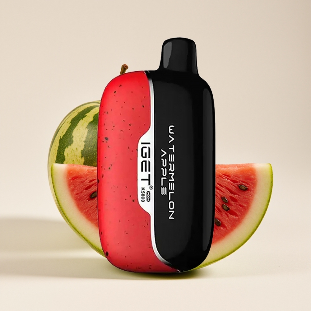 IGET Moon 5000 Puff PC 1.35 Ohm Tembikai Epal