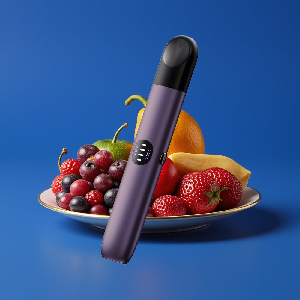 Relx Infinity 2 650-Semburan Peranti Vape Keluli Biru Raja
