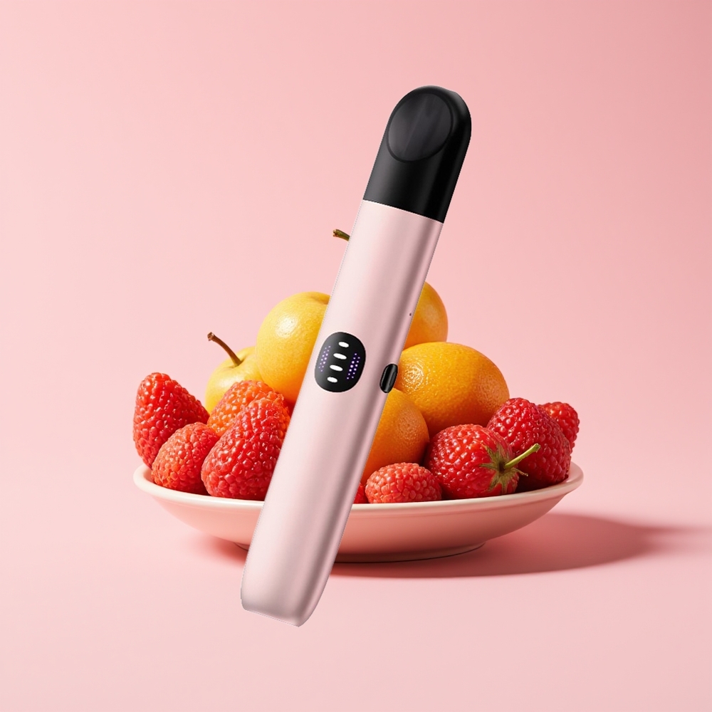 Relx Infinity 650 Mulut Peranti Vape Merah Jambu