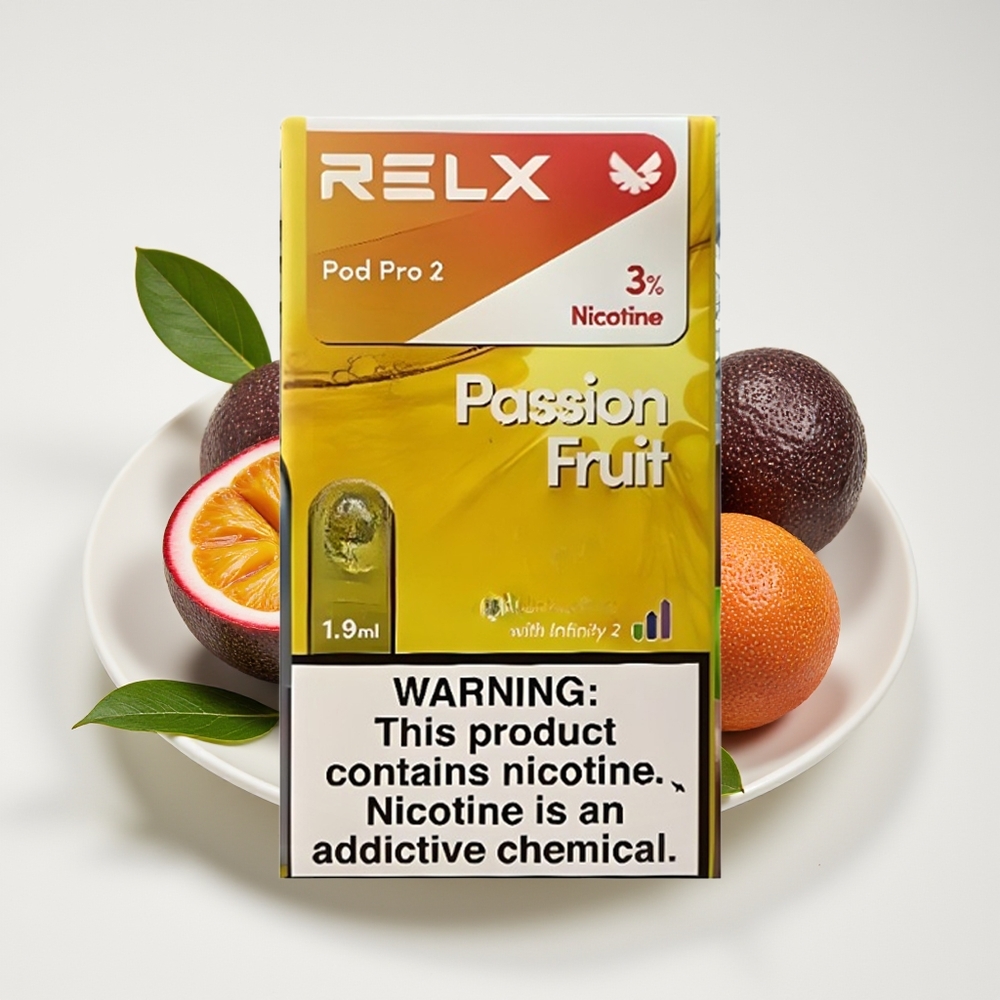 Relx Pod Pro 2 600 Hisap 1.9ml 3 Mod Voltan Buah Naga