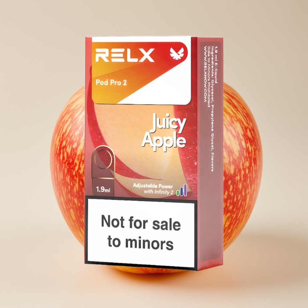 Relx Pod Pro 2 600 Hisap 1.9ml 3 Mod Voltan Epal Ju
