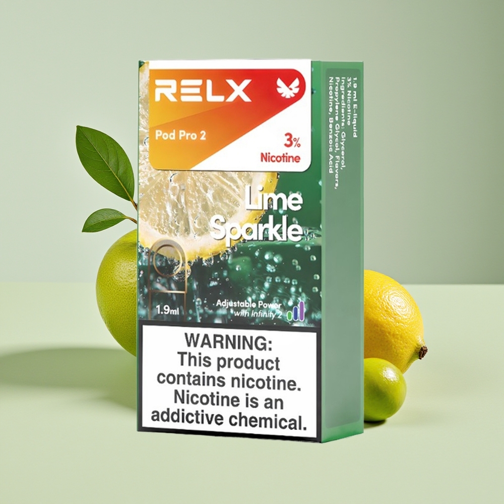 Relx Pod Pro 2 600 Hisap 1.9ml 3 Mod Voltan Limau Berseri