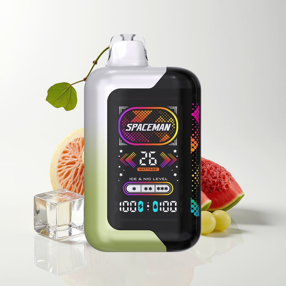 SMOK SPACEMAN SP40000 20ml 50mg Ais Anggur Putih