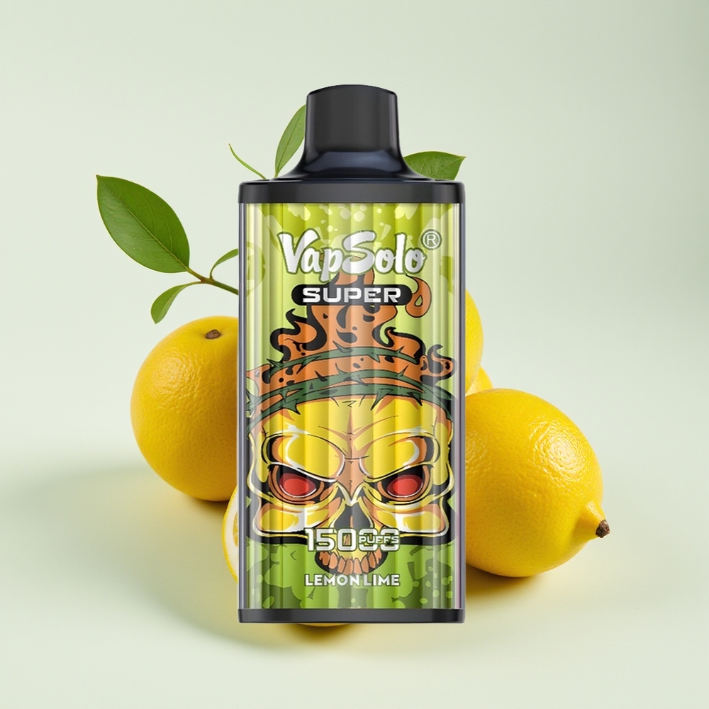 Vapsolo Super 15000 Puffs 40ml 850mah Lima Limon