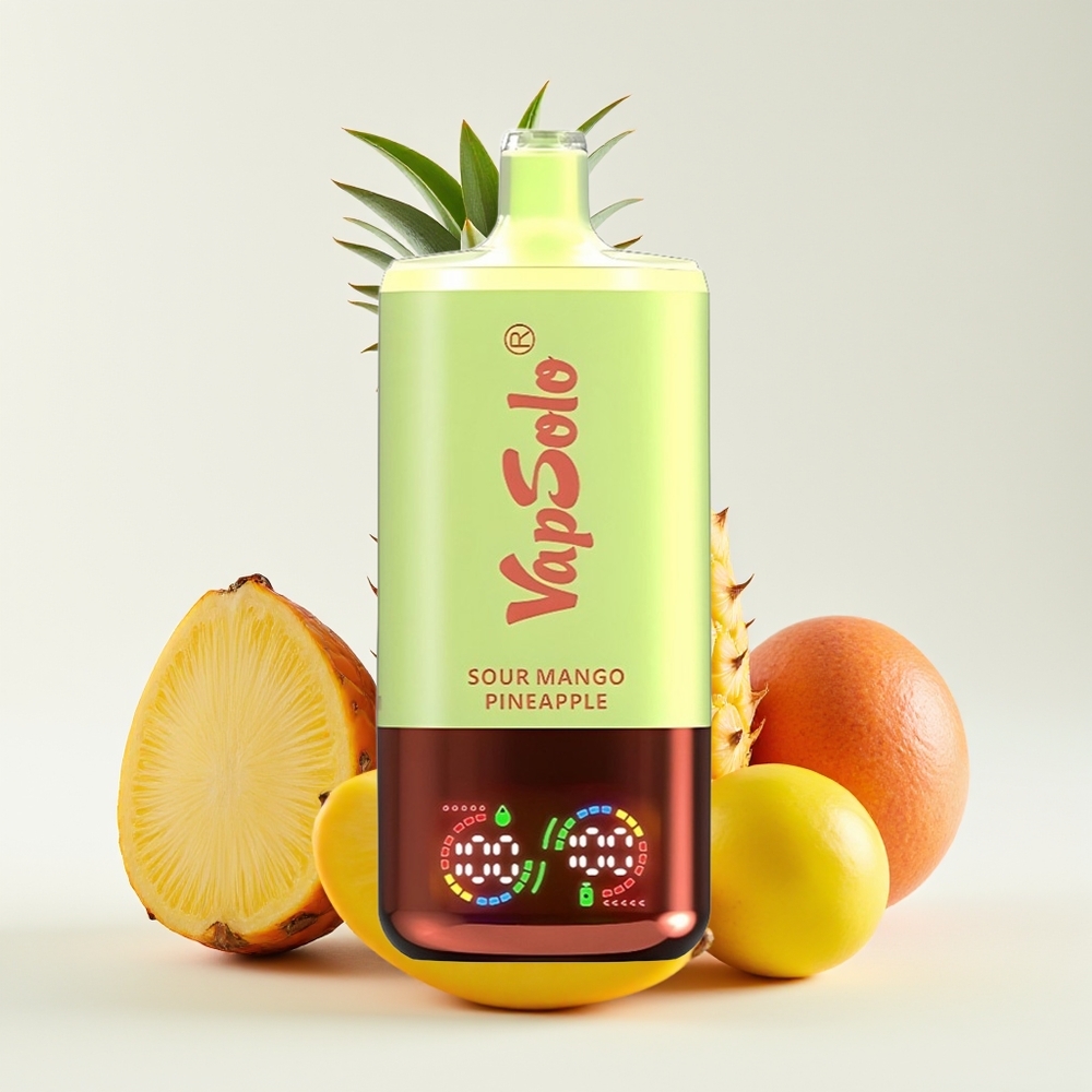 VapSolo Triple 30000 Puff Mangga Nanas Masam