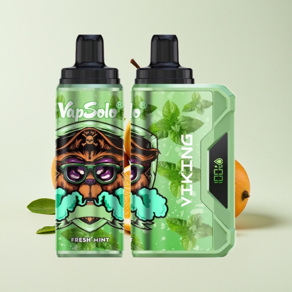 VapSolo VIKING 12000 Puff Pudina Segar