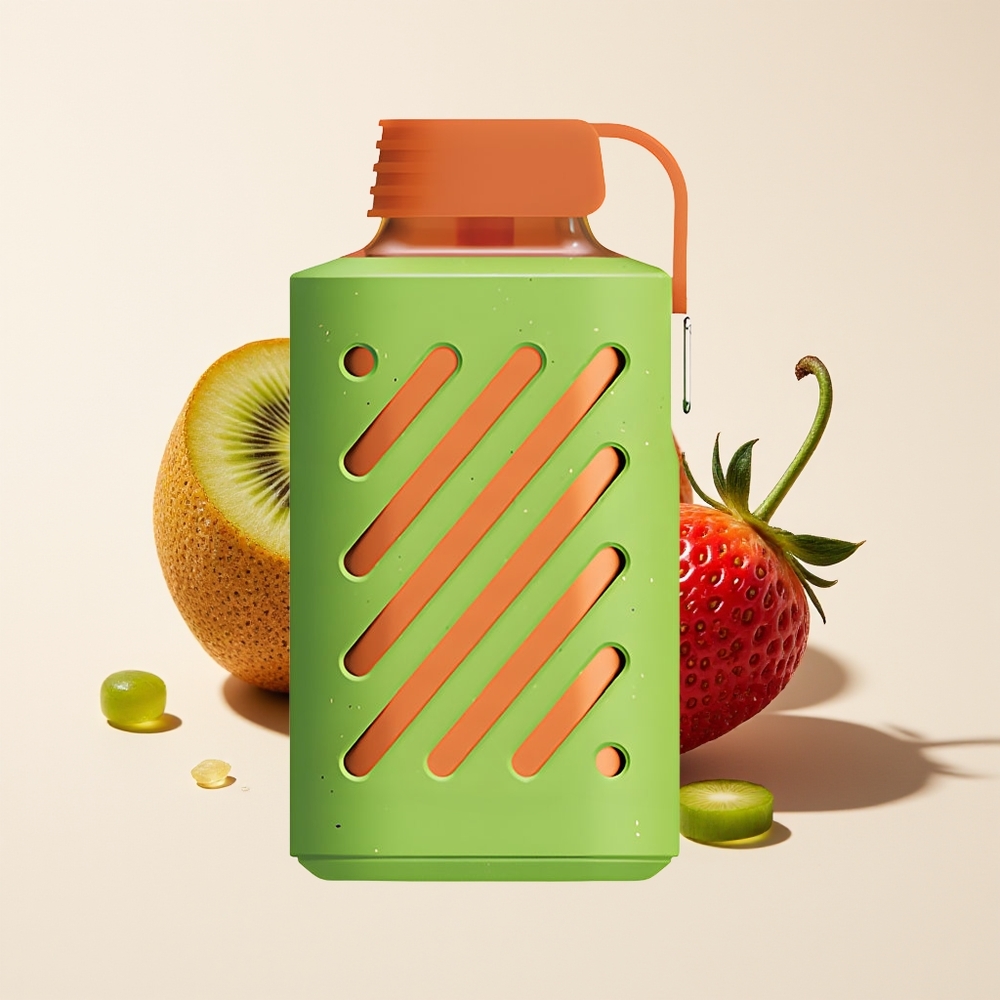 VOZOL GEAR 10000 Puff Strawberi Kiwi 20ml E-Cecair VAMT Mesh Coil 500mAh