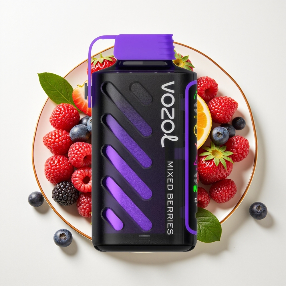VOZOL Gear Power 20000 Hisapan Dual Mesh Skrin Penuh 20mL Beri Campur