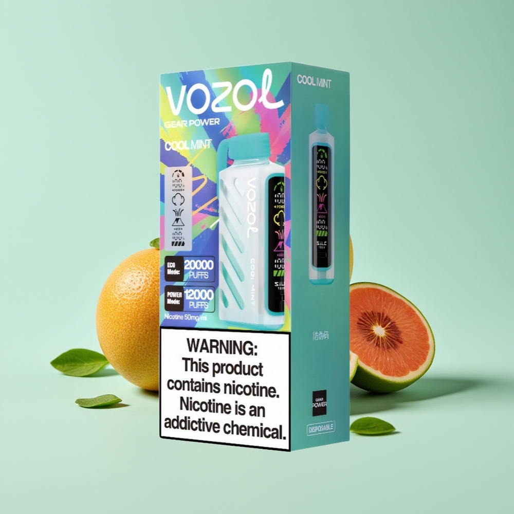 VOZOL Gear Power 20000 Hisapan Layar Penuh Dual Mesh Sejuk Pudina