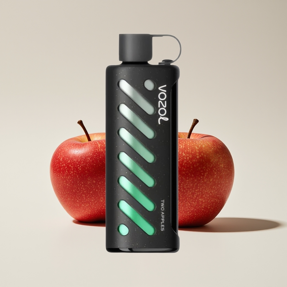 VOZOL Gear Shisha 25000 Hisap Dua Epal Teknologi S.i.L.C Dual Mesh Mod 1000mAh 5mg/ml