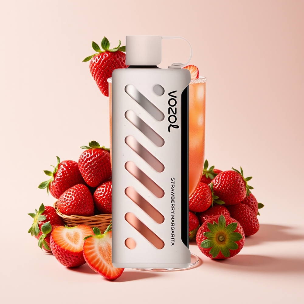 VOZOL Gear Shisha 25000 Hisap Strawberry Margarita Dual Mesh 1000mAh 5mg/ml