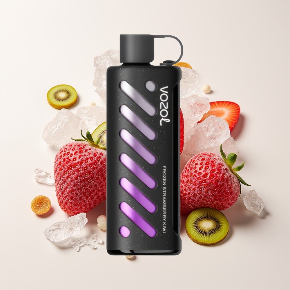 VOZOL Gear Shisha 25000 Puff Dual Mesh Stroberi Kiwi Beku