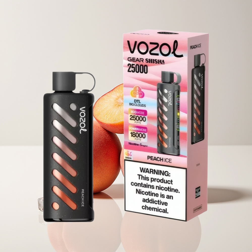 VOZOL Gear Shisha 25000 Sedut Dwi Moda S.i.L.C Tech 1000mAh Ais Pic
