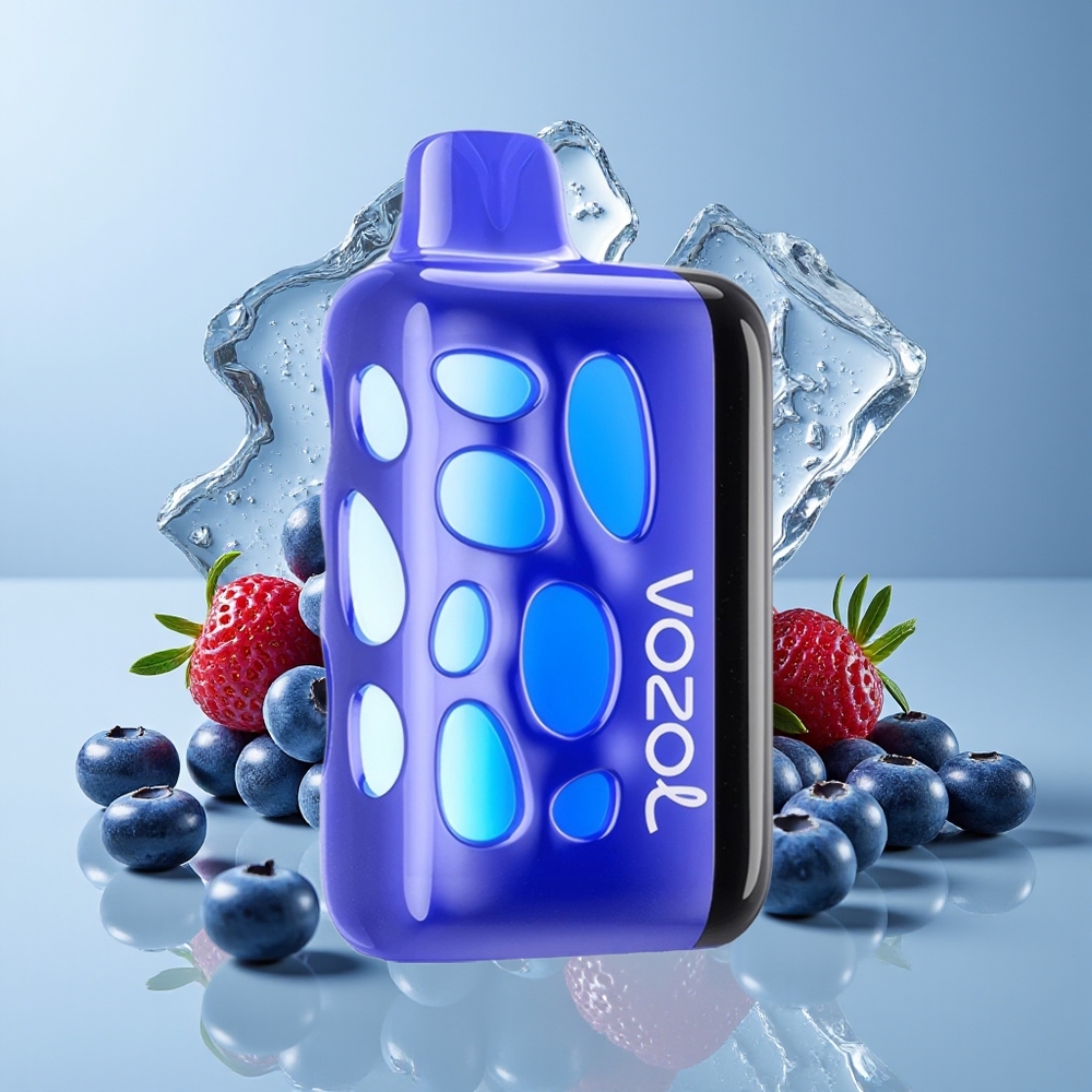 VOZOL RAVE 40000 Bilas Mulut Biru Ais Glow Pantas