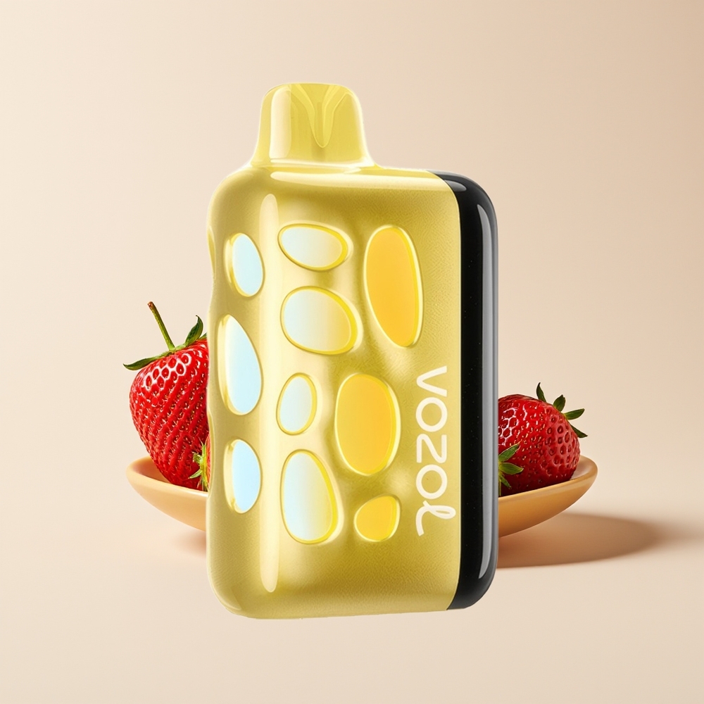 VOZOL RAVE 40000 Pakai Buang Strawberi Mangga 270 Darjah Cahaya Berdenyut Mod Parti 20/50mg/ml 1000mAh