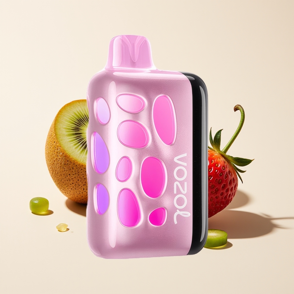 VOZOL RAVE 40000 Strawberry Kiwi Cahaya 270 Mod Parti 20/50mg 1000mAh