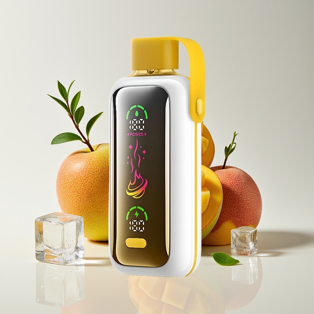 VOZOL Star 20000 Hisap Manga Ais Skrin HD 2.2'' Dwi Mesh Bateri 650mAh Nikotin 0mg/ml,20mg/ml,50mg/ml