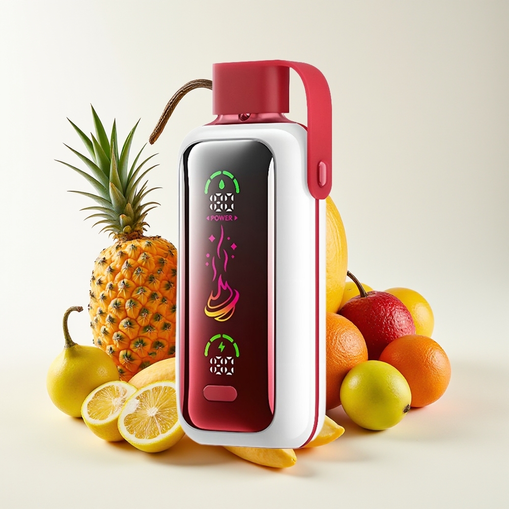 VOZOL Star 20000 Hisap Skrin HD 2.2'' Mod Dual Mesh Bateri 650mAh Nikotin 0mg/ml,20mg/ml,50mg/ml Letupan Tropika